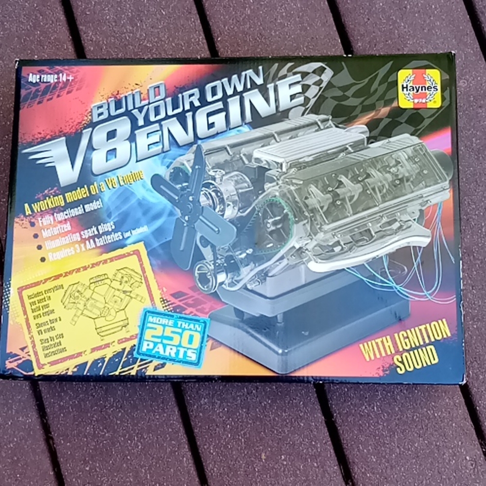 Haynes build your own V8 engine